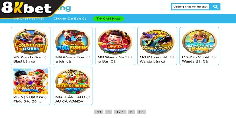 Hãy vào 8KBET để bước chân đến thế giới bắn cá lý tưởng